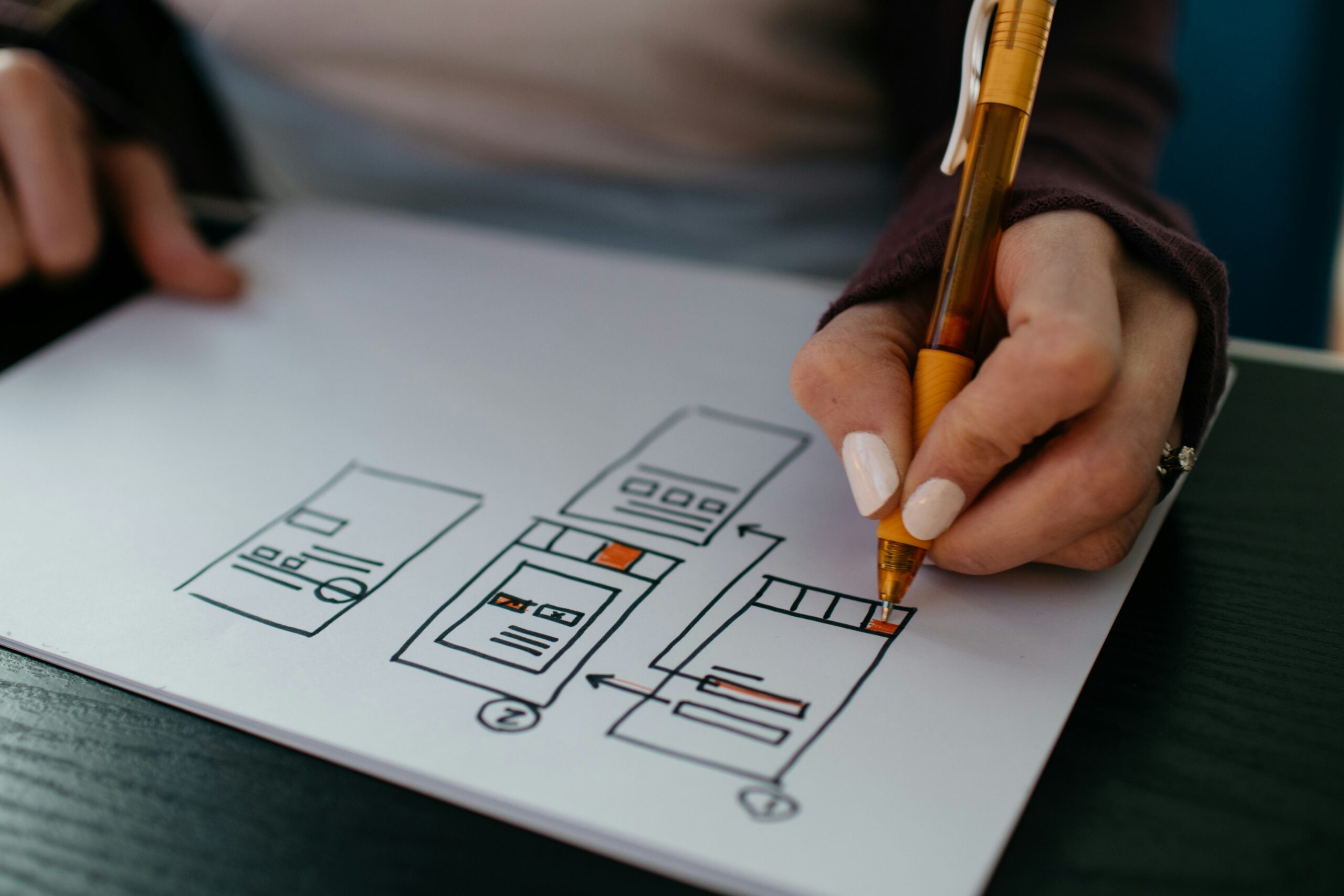 Drawing low fidelity prototype